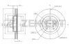 BS-6584 ZEKKERT Тормозной диск