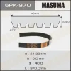 6PK-970 MASUMA Поликлиновой ремень