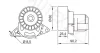 654434 AUTEX Натяжная планка, поликлиновой ремень