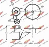 Превью - 03.766 AUTOKIT Натяжная планка, поликлиновой ремень (фото 2)