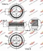 Превью - 03.90049 AUTOKIT Ременный шкив, коленчатый вал (фото 2)