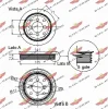 Превью - 03.90073 AUTOKIT Ременный шкив, коленчатый вал (фото 2)