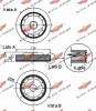 Превью - 03.90120 AUTOKIT Ременный шкив, коленчатый вал (фото 2)