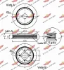 Превью - 03.90129 AUTOKIT Ременный шкив, коленчатый вал (фото 2)