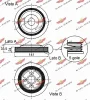 Превью - 03.90259 AUTOKIT Ременный шкив, коленчатый вал (фото 2)