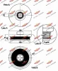 Превью - 03.90300 AUTOKIT Ременный шкив, коленчатый вал (фото 2)