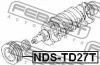 Превью - NDS-TD27T FEBEST Ременный шкив, коленчатый вал (фото 2)