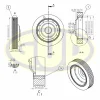 GCP701156 G.U.D Ременный шкив, коленчатый вал