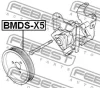 Превью - BMDS-X5 FEBEST Ременный шкив, насос гидроусилителя (фото 2)