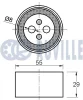 Превью - 542290 RUVILLE Натяжной ролик, ремень ГРМ (фото 2)