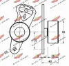 Превью - 03.269 AUTOKIT Натяжной ролик, ремень ГРМ (фото 2)