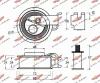 Превью - 03.464 AUTOKIT Натяжной ролик, ремень ГРМ (фото 2)