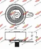 Превью - 03.80696 AUTOKIT Натяжной ролик, ремень ГРМ (фото 2)