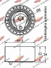 Превью - 03.81475 AUTOKIT Натяжной ролик, ремень ГРМ (фото 2)