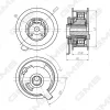 GTB0300 GMB Натяжной ролик, ремень ГРМ