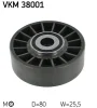 VKM 38001 SKF Натяжной ролик, поликлиновой ремень