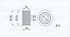 Превью - 14-0672 IPD Натяжной ролик, поликлиновой ремень (фото 2)