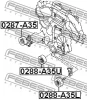 Превью - 0287-A35 FEBEST Натяжной ролик, поликлиновой ремень (фото 2)