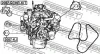 Превью - 2087-GCHR-KIT FEBEST Натяжной ролик, поликлиновой ремень (фото 2)