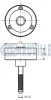 Превью - 542025 RUVILLE Паразитный / ведущий ролик, поликлиновой ремень (фото 2)