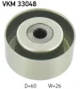 VKM 33048 SKF Паразитный / ведущий ролик, поликлиновой ремень