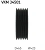 Превью - VKM 34501 SKF Паразитный / ведущий ролик, поликлиновой ремень (фото 3)