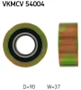 VKMCV 54004 SKF Паразитный / ведущий ролик, поликлиновой ремень