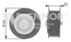 FU23912 FLENNOR Паразитный / ведущий ролик, поликлиновой ремень