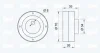 Превью - 14-0536 IPD Паразитный / ведущий ролик, поликлиновой ремень (фото 2)