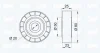 Превью - 15-0146 IPD Паразитный / ведущий ролик, поликлиновой ремень (фото 2)