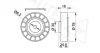 Превью - 651034 AUTEX Паразитный / ведущий ролик, поликлиновой ремень (фото 2)