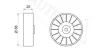 Превью - 651613 AUTEX Паразитный / ведущий ролик, поликлиновой ремень (фото 2)