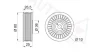Превью - 651943 AUTEX Паразитный / ведущий ролик, поликлиновой ремень (фото 2)