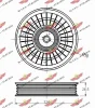 Превью - 03.80735 AUTOKIT Паразитный / ведущий ролик, поликлиновой ремень (фото 2)