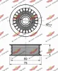 Превью - 03.80755 AUTOKIT Паразитный / ведущий ролик, поликлиновой ремень (фото 2)