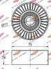 Превью - 03.81550 AUTOKIT Паразитный / ведущий ролик, поликлиновой ремень (фото 2)