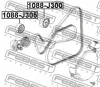 Превью - 1088-J300 FEBEST Паразитный / ведущий ролик, поликлиновой ремень (фото 2)