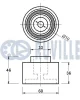 Превью - 540582 RUVILLE Паразитный / Ведущий ролик, зубчатый ремень (фото 2)