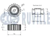 Превью - 540587 RUVILLE Паразитный / Ведущий ролик, зубчатый ремень (фото 2)