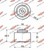 Превью - 03.197 AUTOKIT Паразитный / Ведущий ролик, зубчатый ремень (фото 2)