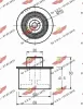 Превью - 03.648 AUTOKIT Паразитный / Ведущий ролик, зубчатый ремень (фото 2)