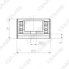 GTC0310 GMB Паразитный / Ведущий ролик, зубчатый ремень