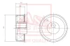 MTBP-008 ASVA Натяжной ролик, клиновой ремень