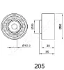 Превью - BE-205 JAPANPARTS Устройство для натяжения ремня, ремень ГРМ (фото 2)