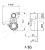 Превью - 45416 JAPKO Устройство для натяжения ремня, ремень ГРМ (фото 2)