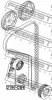 Превью - 2190-CB4 FEBEST Устройство для натяжения ремня, ремень ГРМ (фото 2)