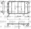 730069 VALEO Радиатор, охлаждение двигателя