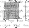 810886 VALEO Радиатор, охлаждение двигателя