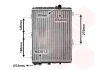 03002038 VAN WEZEL Радиатор, охлаждение двигателя