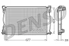 DRM02038 DENSO Радиатор, охлаждение двигателя